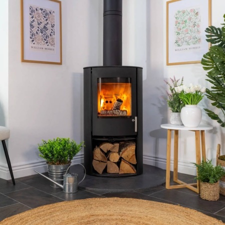 Charlton & Jenrick Woodtec FCS Cylindrical Stove - 5kw